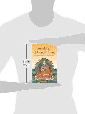 Joyful Path of Good Fortune: The Complete Buddhist Path to Enlightenment,Used