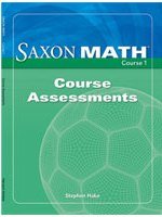 Saxon Math, Course 1, Course Assessments,Used