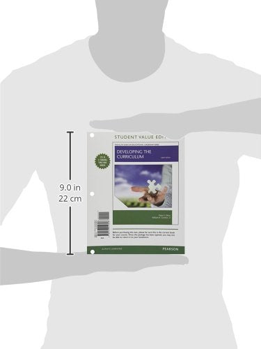 Developing the Curriculum, Student Value Edition,Used