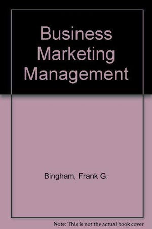 Business Marketing Management,Used