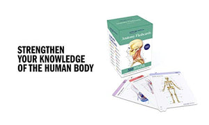 Anatomy Flashcards: 300 Flashcards with Anatomically Precise Drawings and Exhaustive Descriptions + 10 Customizable Bonus Cards