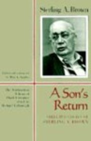 A Son'S Return: Selected Essays Of Sterling A. Brown (New England Library Of Black Literature),Used