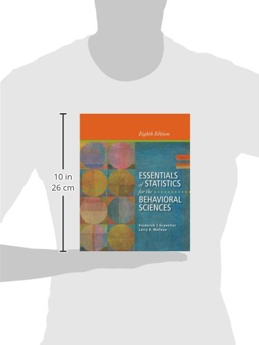 Cengage Advantage Books: Essentials of Statistics for the Behavioral Sciences, Looseleaf Version,Used