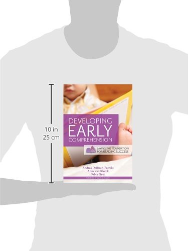 Developing Early Comprehension: Laying the Foundation for Reading Success,Used