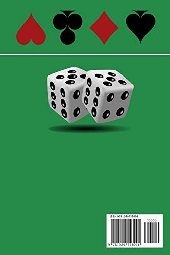 Gambling Log Book: 6 x 9 Gambler Notebook Record of Wins, Losses, Promotions & Table Notes  Collage Cover (100 pages),Used