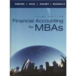 Financial Accounting for MBAs, 3rd Edition,New