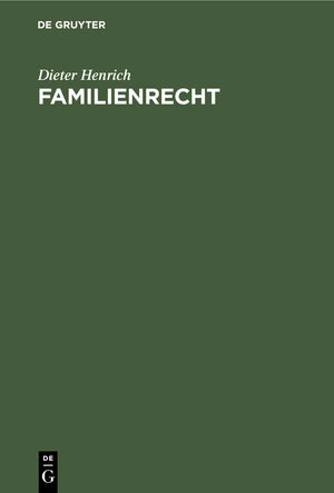 Familienrecht (German Edition),Used