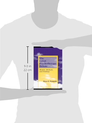 The Great Psychotherapy Debate: Models, Methods, And Findings,New