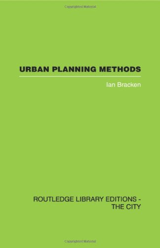 Urban Planning Methods: Research and Policy Analysis,Used