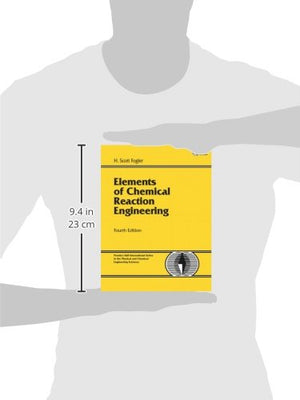 Elements Of Chemical Reaction Engineering