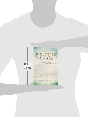 As It Is Written: The Genesis Account Literal or Literary?,Used