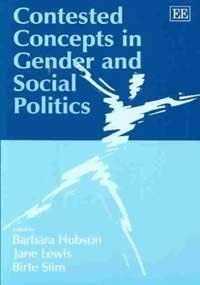 Contested Concepts in Gender and Social Politics,Used