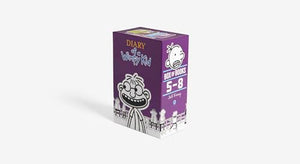 Diary of a Wimpy Kid Box of Books 58 Hardcover Gift Set: Ugly Truth, Cabin Fever, The Third Wheel, Hard Luck,New