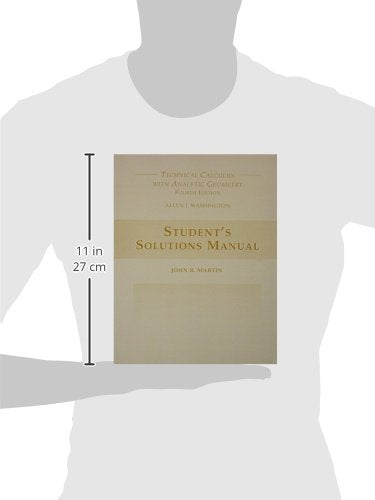 Students Solutions Manual,New