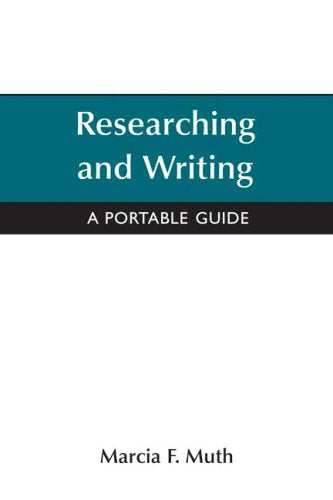 Reseaching And Writing: A Portable Guide,New