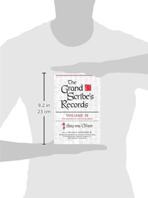 The Grand Scribe's Records, Volume IX: The Memoirs of Han China, Part II,Used