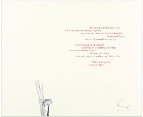 Hannah Hch: Picture Book,Used