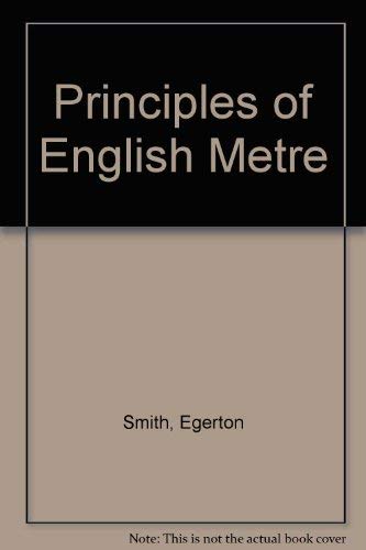 The Principles of English Metre,Used