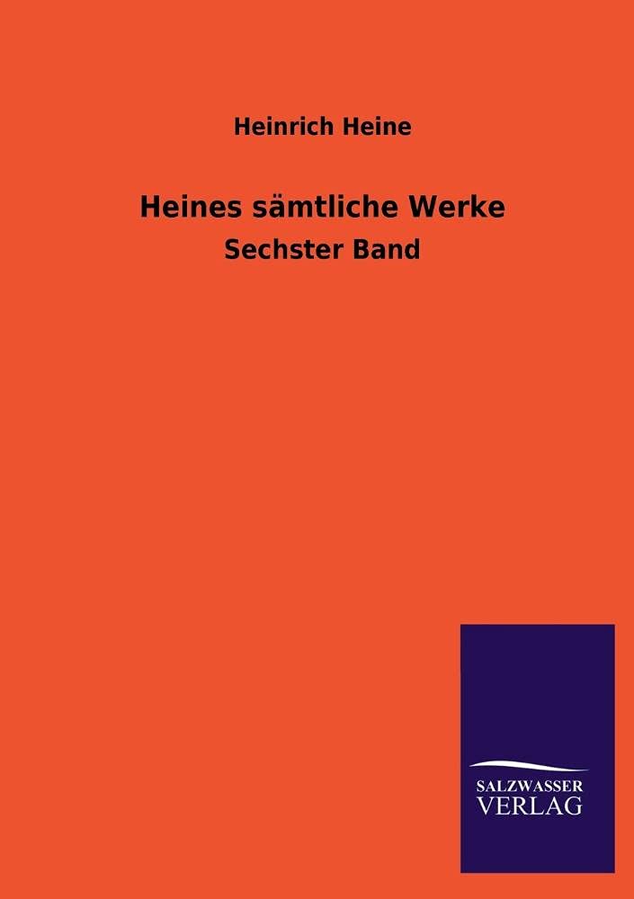 Heines smtliche Werke (German Edition),Used