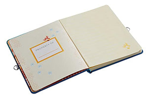 Harry Potter: Hogwarts Castle GlowintheDark Lock & Key Diary,Used