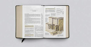 Esv Study Bible (Genuine Leather, Black)