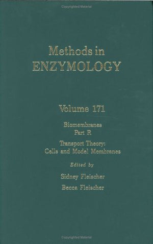 Biomembranes, Part R: Transport Theory: Cells and Model Membranes (Volume 171) (Methods in Enzymology, Volume 171),Used