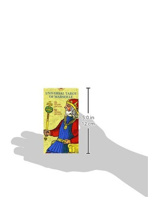 Universal Tarot of Marseille (English and Spanish Edition),New