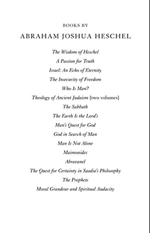 The Insecurity of Freedom: Essays on Human Existence,Used