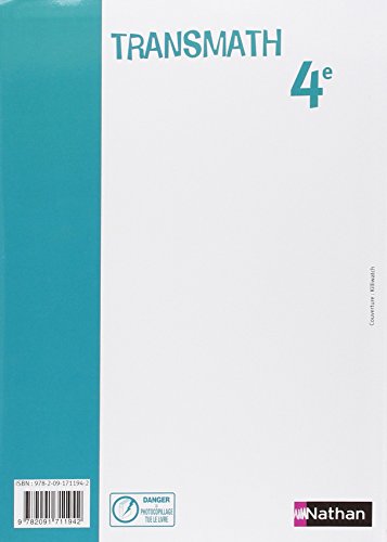 Transmath: Programme 2007 (French Edition),Used