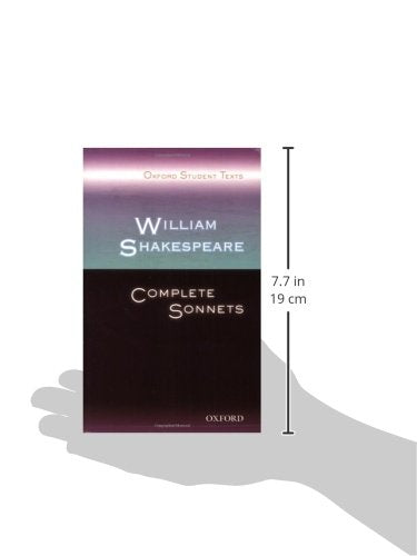William Shakespeare: Complete Sonnets (Oxford Student Texts),Used