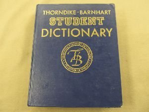 ThorndikeBarnhart Student Dictionary,Used