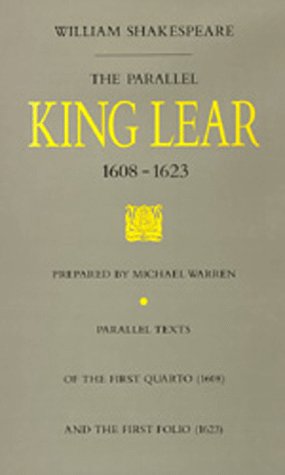 The Parallel King Lear, 16081623,Used