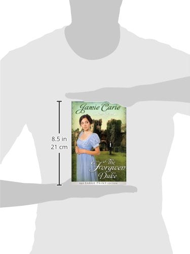 The Forgiven Duke (Large Print Trade Paper): A Forgotten Castles Novel,Used