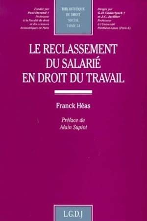 le reclassement du salari en droit du travail (34),Used
