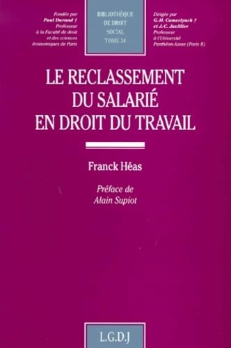 le reclassement du salari en droit du travail (34),Used