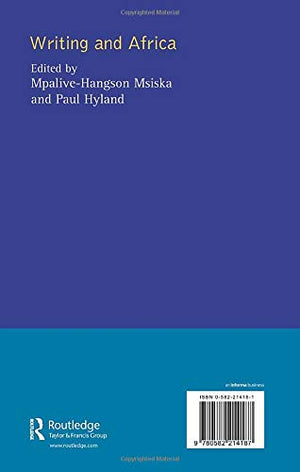 Writing and Africa (Crosscurrents),Used