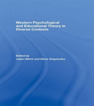 Western Psychological and Educational Theory in Diverse Contexts,Used