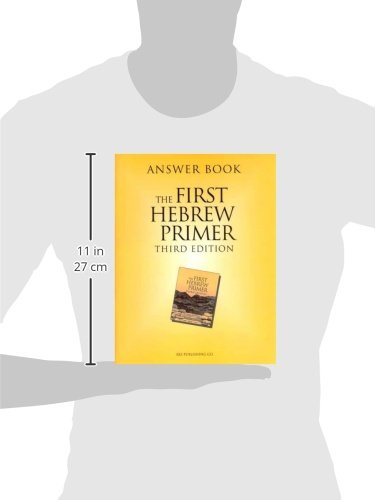 Answer Book for The First Hebrew Primer,Used