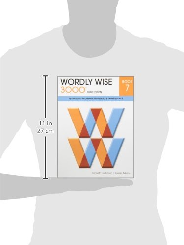 Wordly Wise 3000 Book 7: Systematic Academic Vocalulary Development,New
