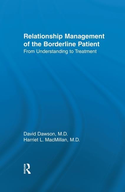 Relationship Management Of The Borderline Patient,Used