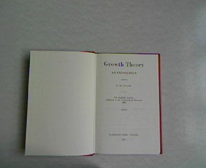 Growth Theory: An Exposition,Used