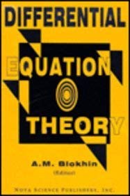 Differential Equation Theory,Used