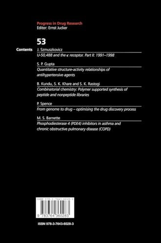 Progress in Drug Research 53,Used