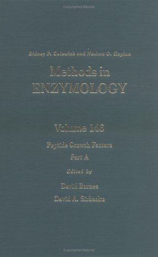 Methods in Enzymology, Volume 146: Peptide Growth Factors, Part A,Used