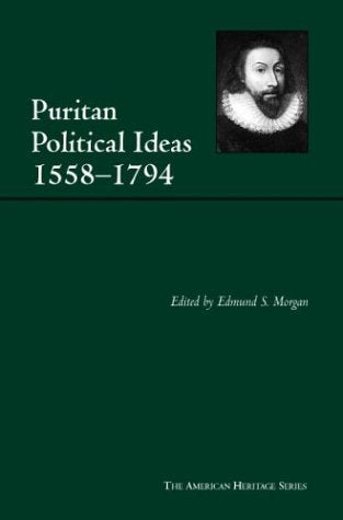 Puritan Political Ideas (The American Heritage Series),Used