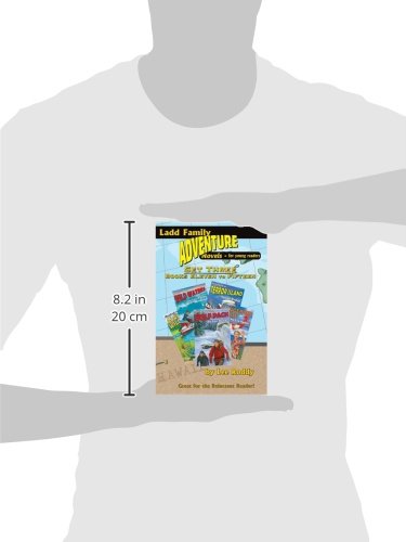 Ladd Family Adventure: Set Three@@ Books Eleven to Fifteen: Case of the Dangerous Cruise/Panic in the Wild Waters/Hunted in the ,Used