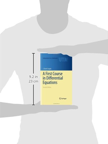 A First Course In Differential Equations (Undergraduate Texts In Mathematics)