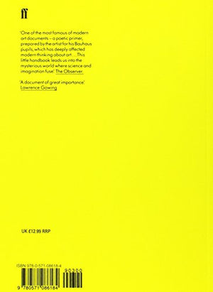 Pedagogical Sketchbook: Introduction by Sibyl Moholy-Nagy - Faber n Faber Educational Resource for Art and Design Students