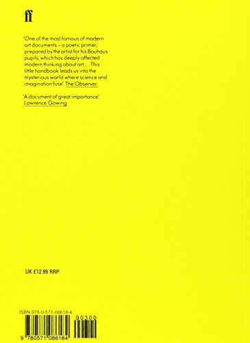 Pedagogical Sketchbook: Introduction by Sibyl Moholy-Nagy - Faber n Faber Educational Resource for Art and Design Students