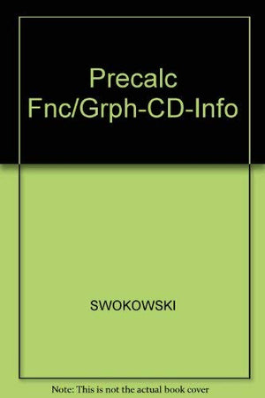 Precalculus: Functions and Graphs (with CDROM, Make the Grade, and InfoTrac) (Available Titles CengageNOW),Used